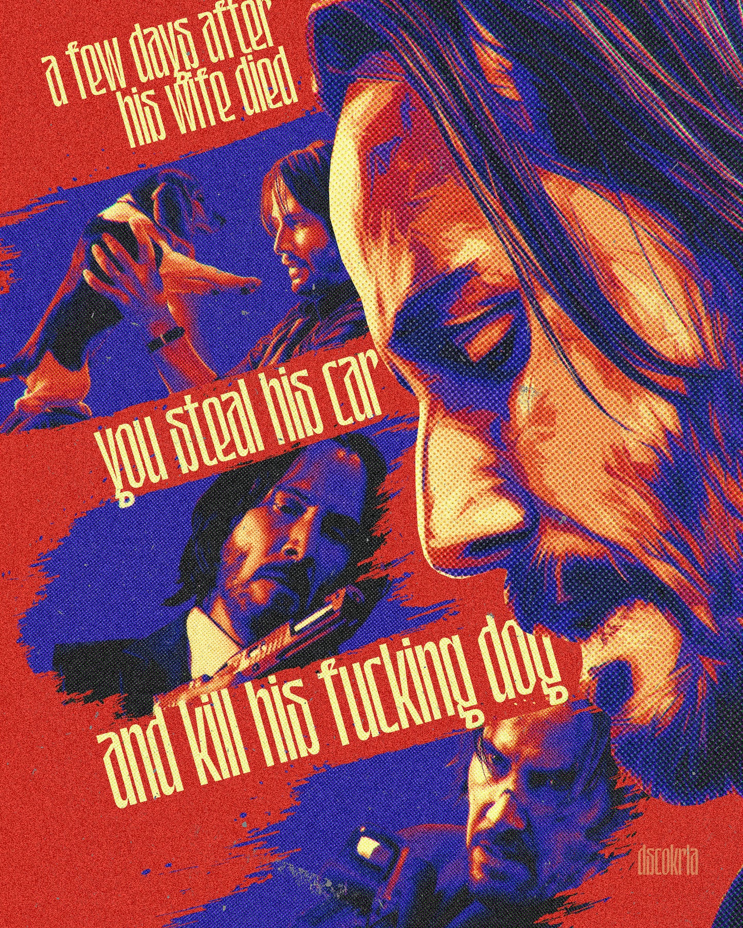 Wall Poster / John Wick v1 / Discokerala