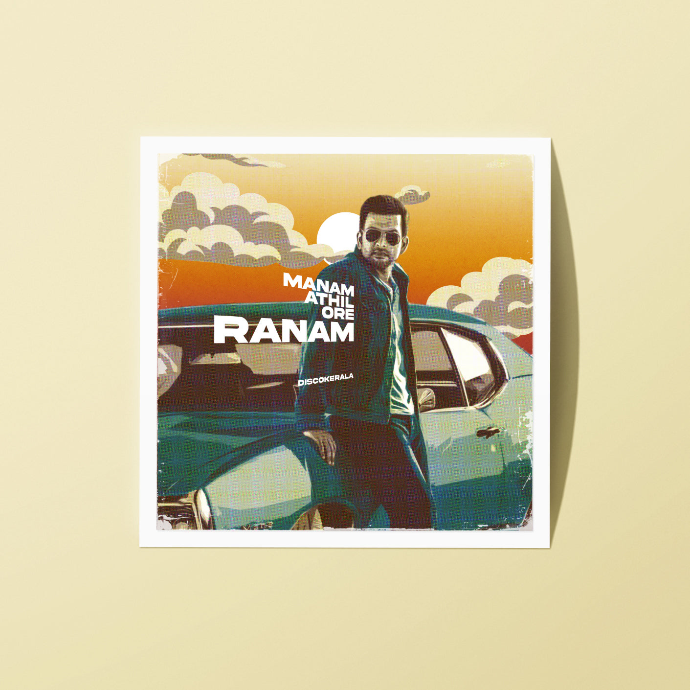 2x2 Inch Sticker / Ore Ranam / DiscoKerala