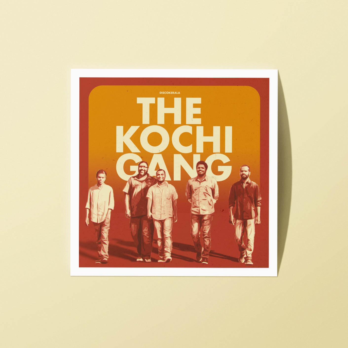 2x2 Inch Sticker / Kochi Gang / DiscoKerala