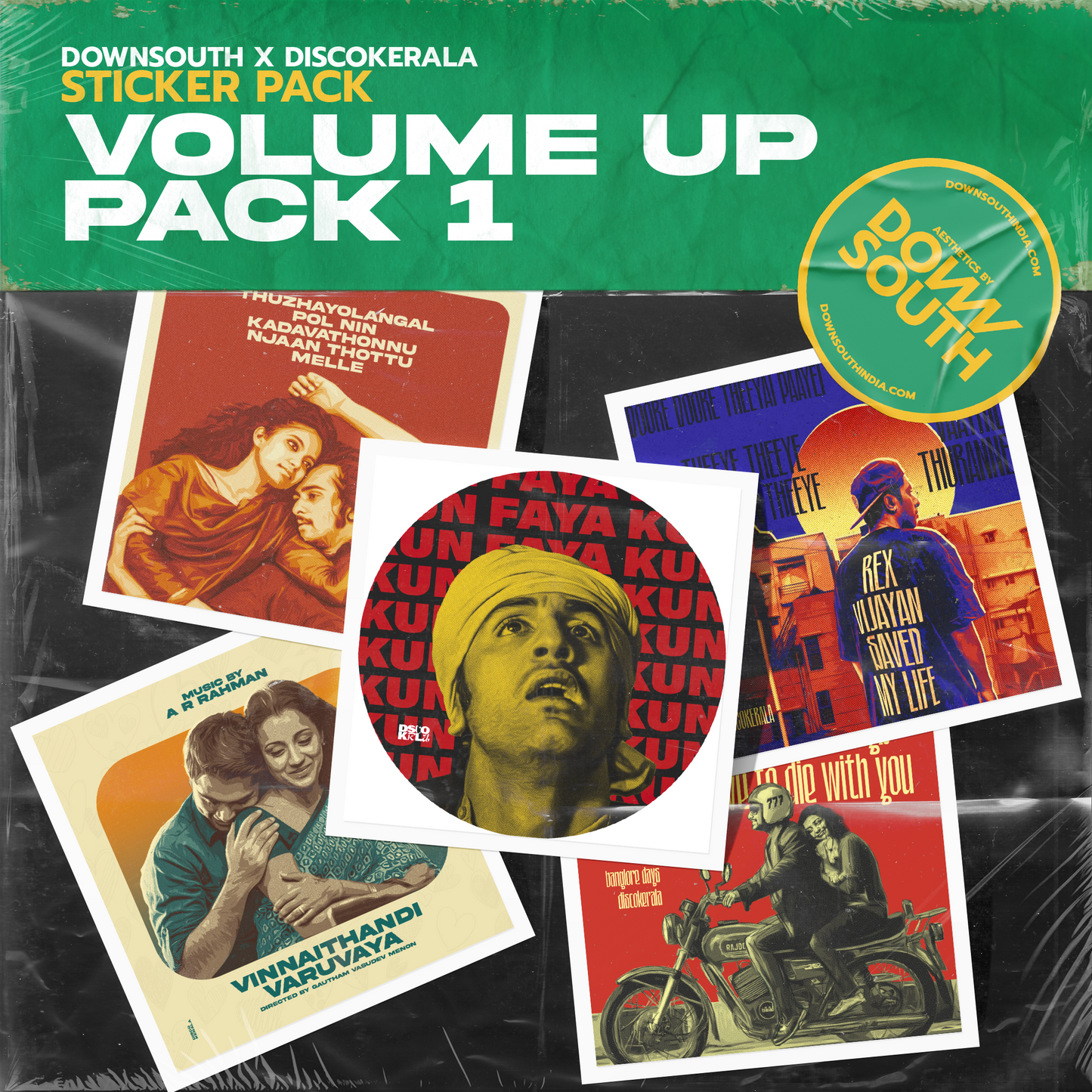 Sticker Pack / Volume Up / Pack 1