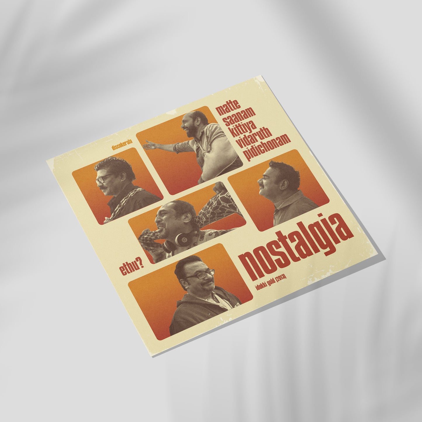 Wall Poster / Nostalgia / DISCOKERALA
