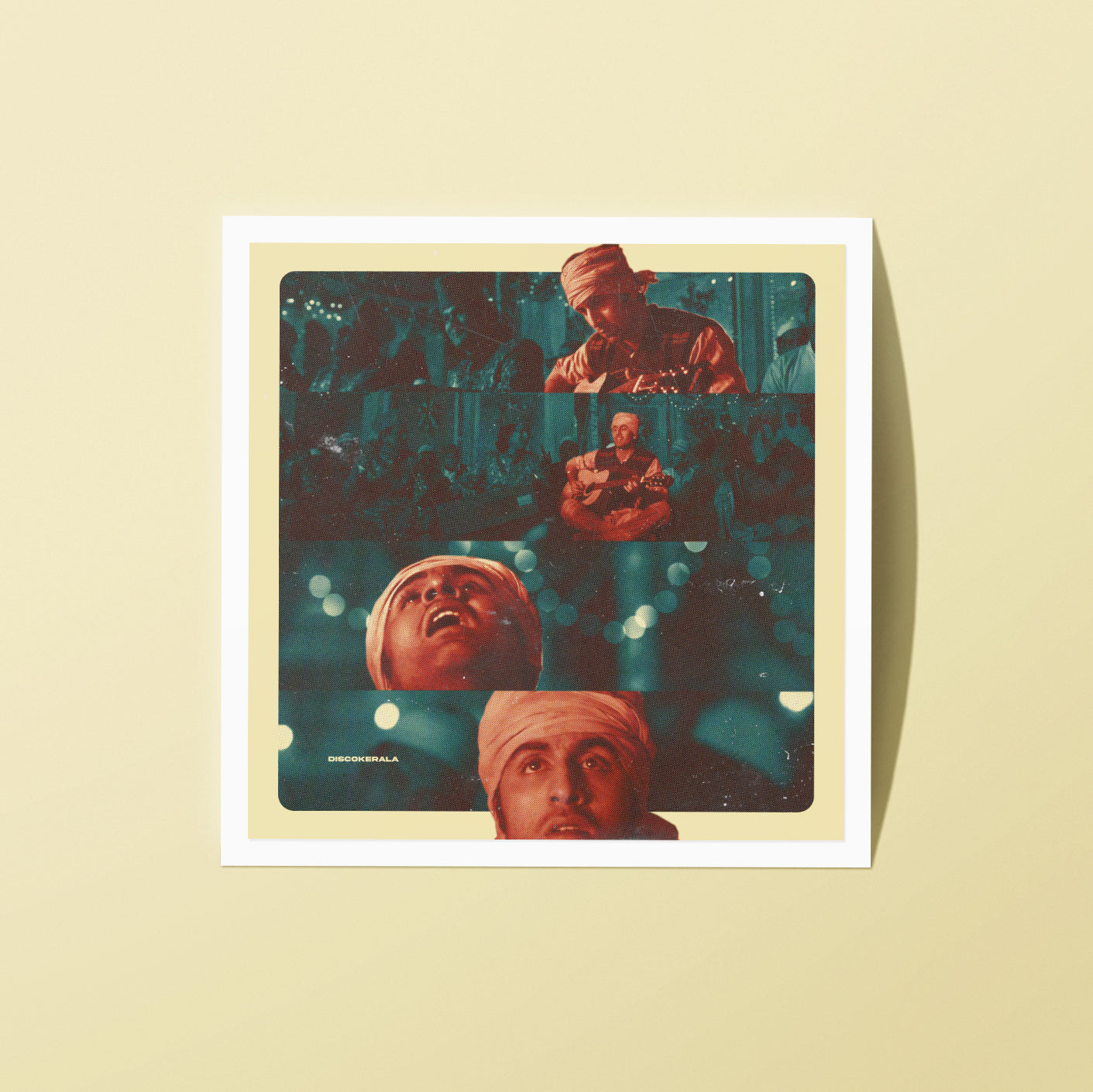 2x2 Inch Sticker / Kun Faya Kun - 4 Frames / DiscoKerala