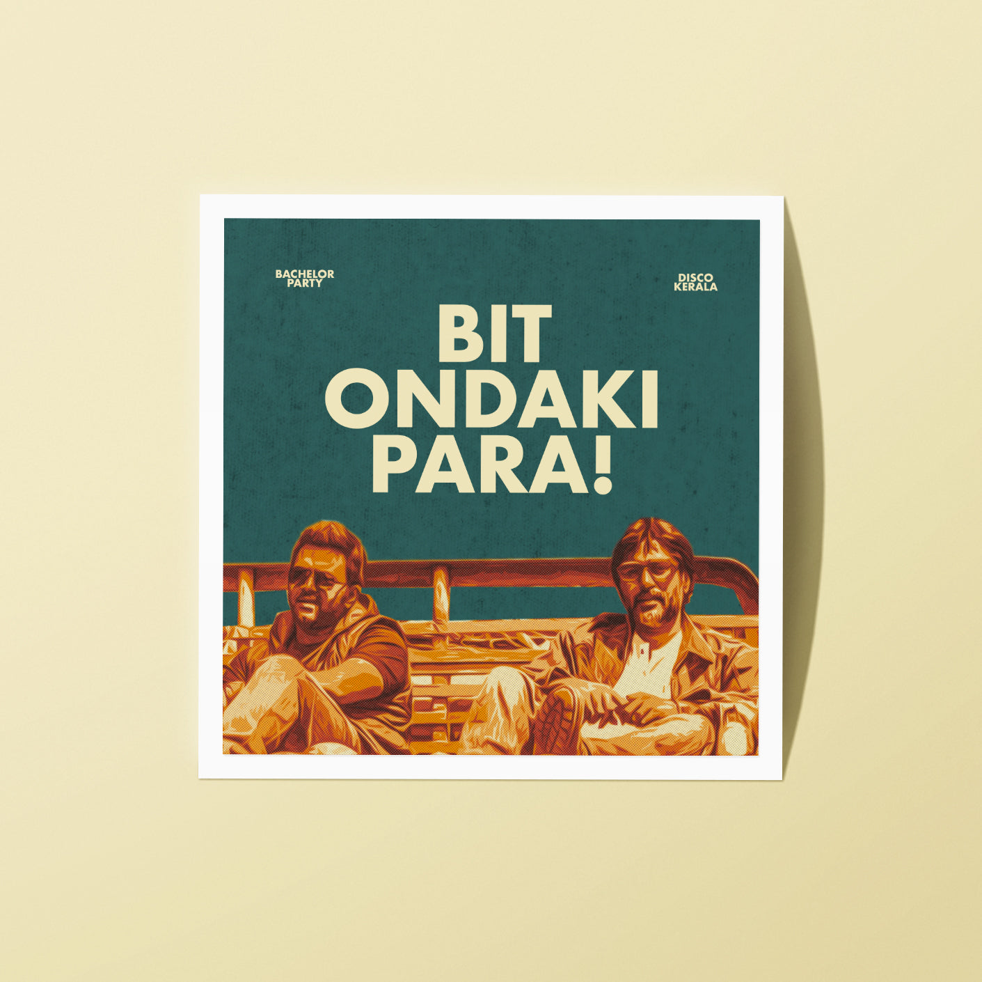 2x2 Inch Sticker / Bit Ondaki Para / DiscoKerala