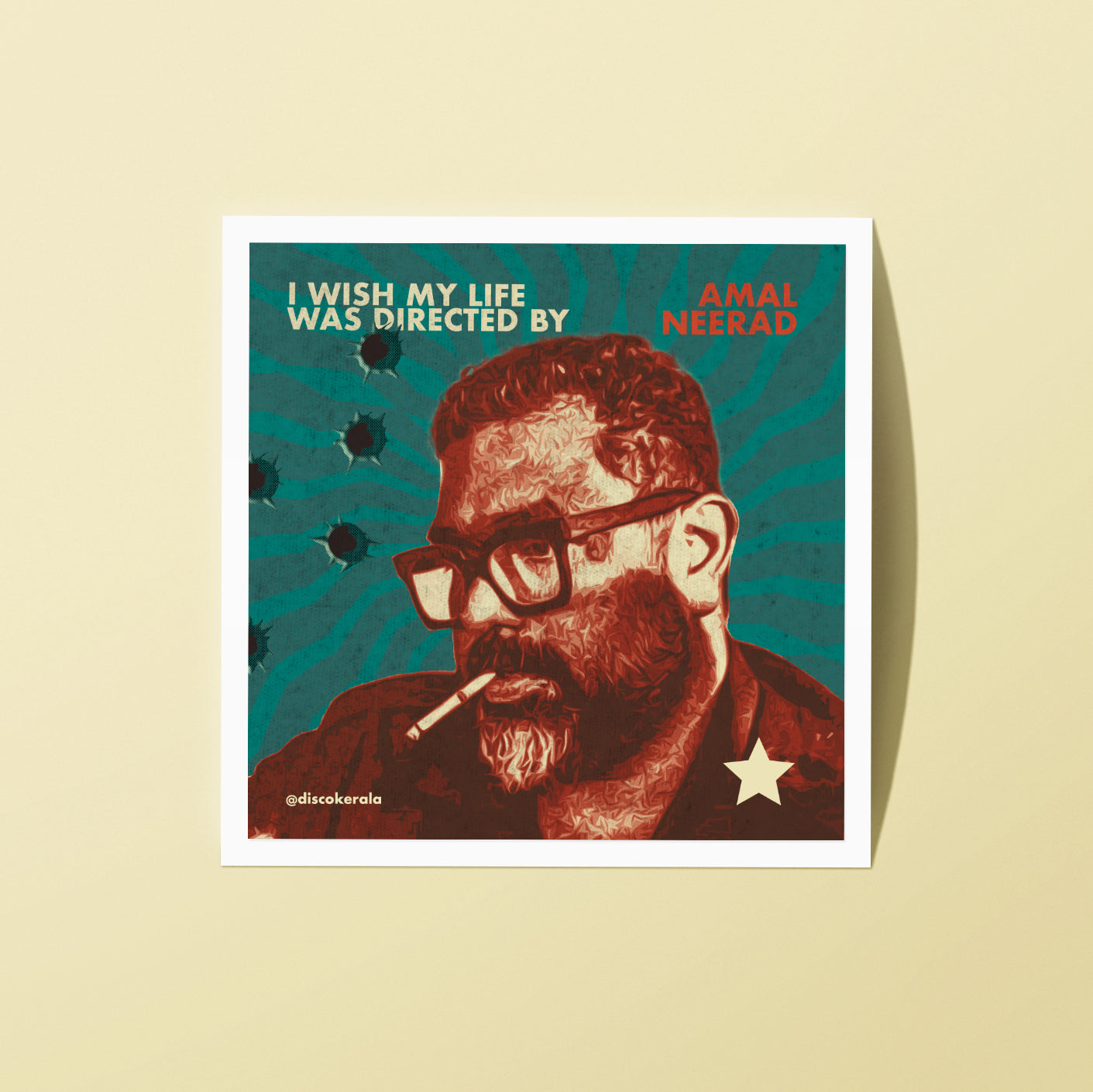 2x2 Inch Sticker / Directed by Amal Neerad / DiscoKerala