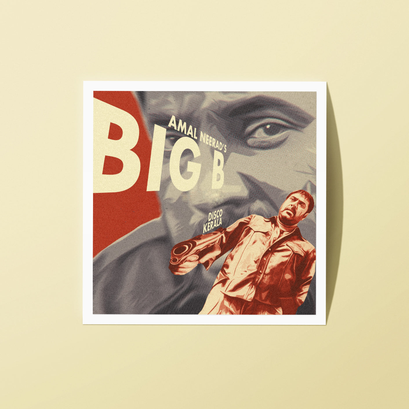 2x2 Inch Sticker / Big B v1 / DiscoKerala