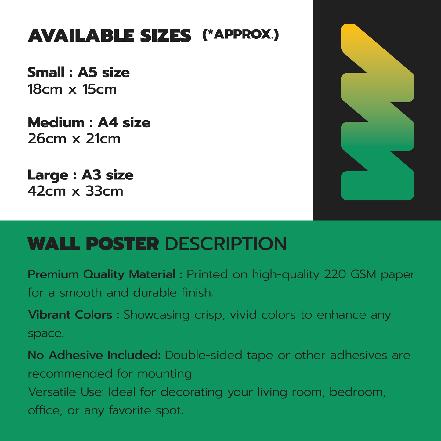 Wall Poster / Kun Faya Kun / Discokerala