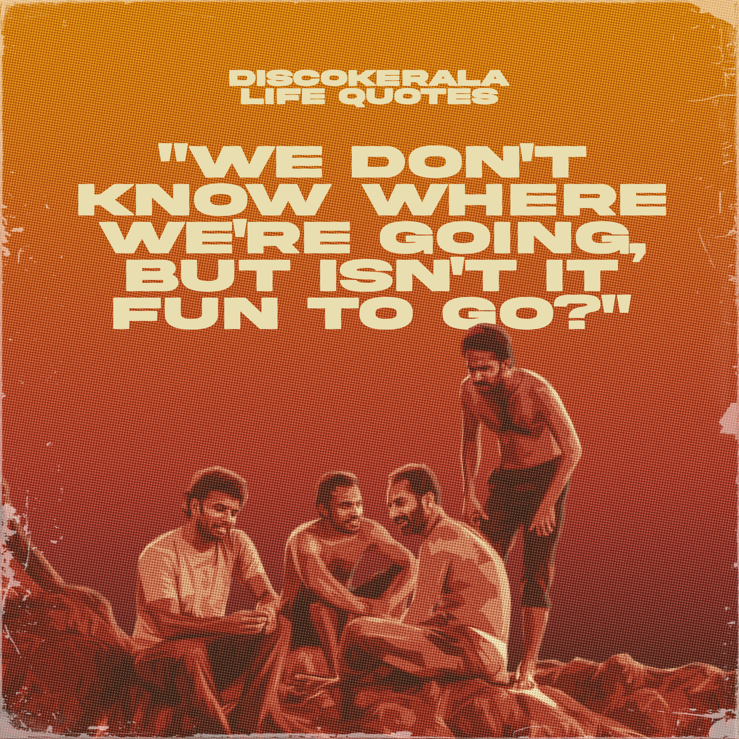 Wall Poster / Fun to Go / Discokerala