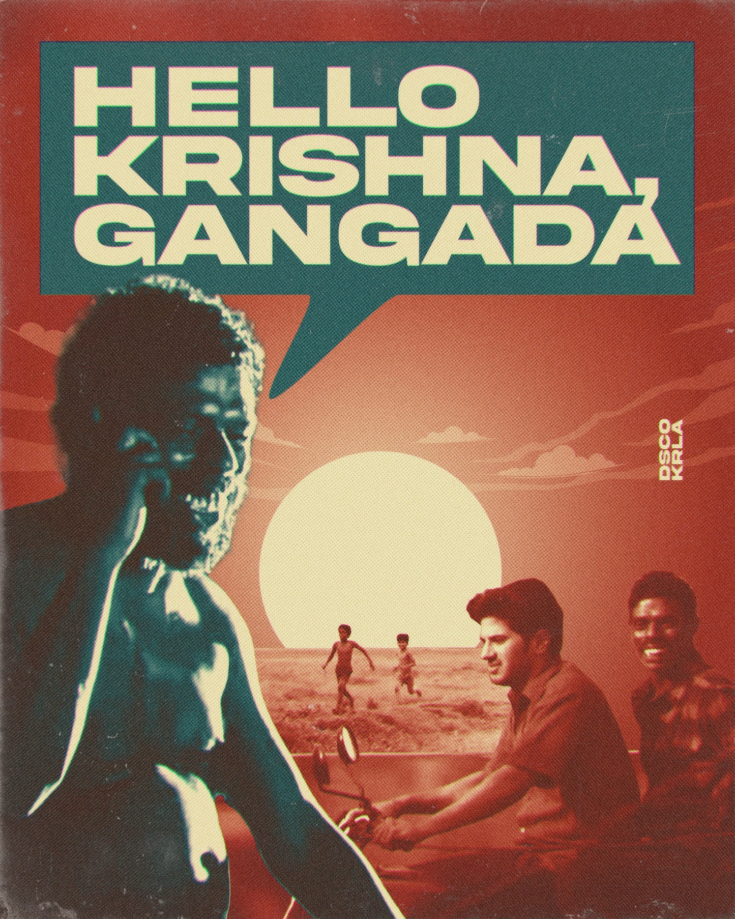 Wall Poster / Hello Krishna / Discokerala