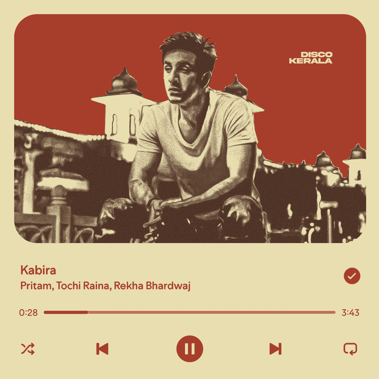 Wall Poster / Kabira.mp3 / DISCOKERALA