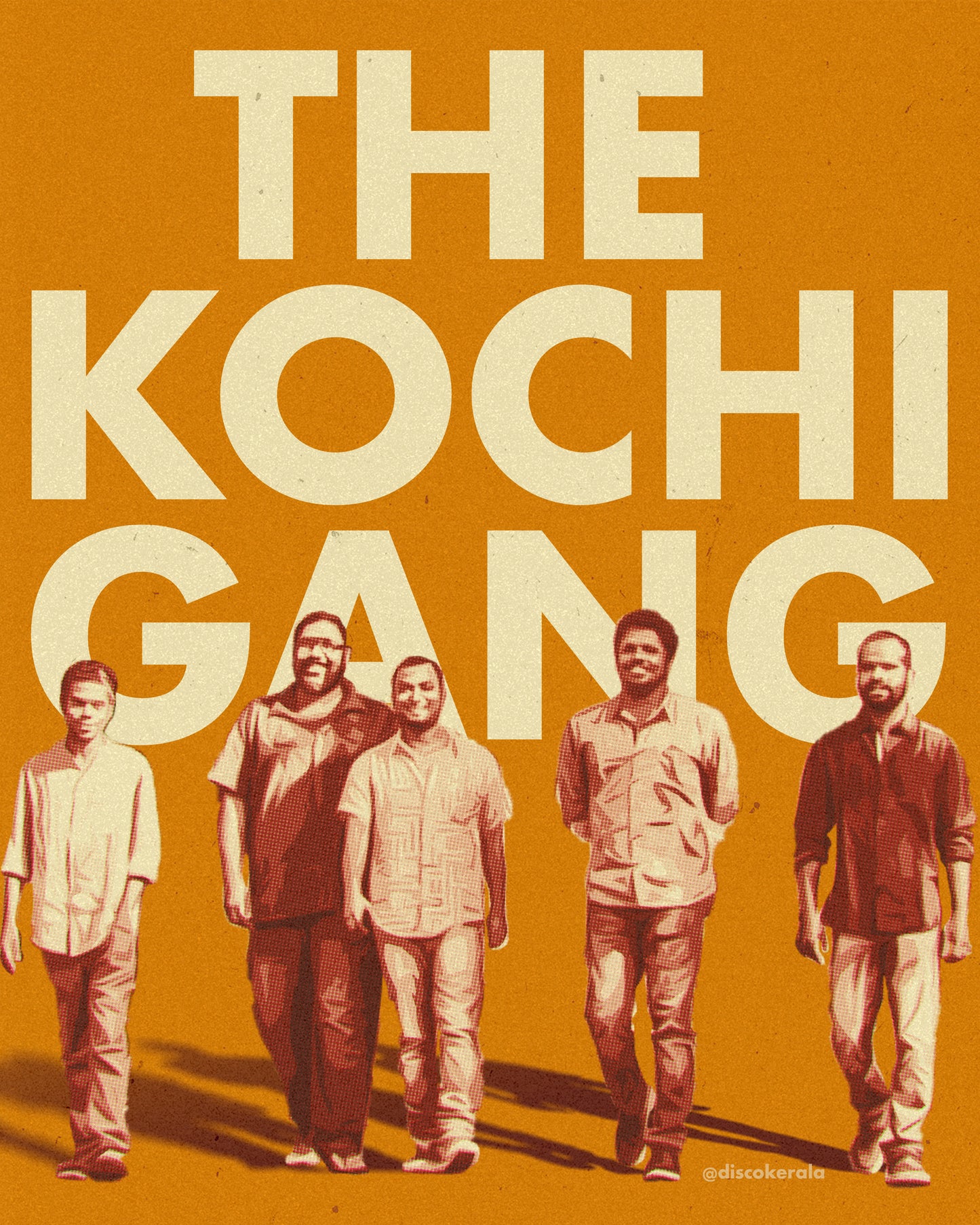 Wall Poster / Kochi Gang / Discokerala