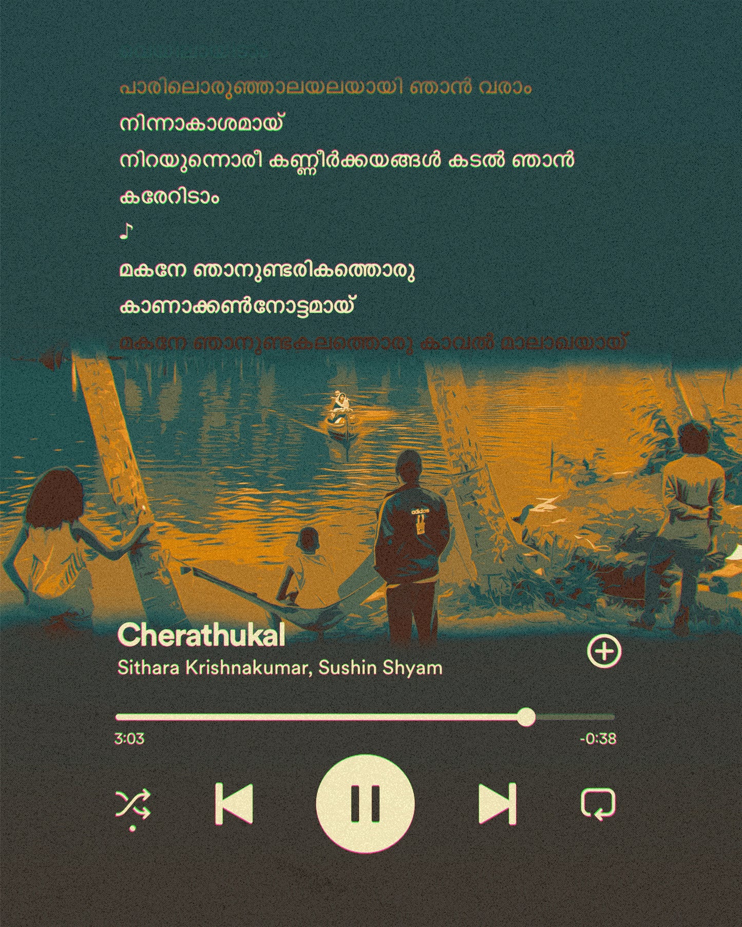 Wall Poster / Cherathukal / Discokerala