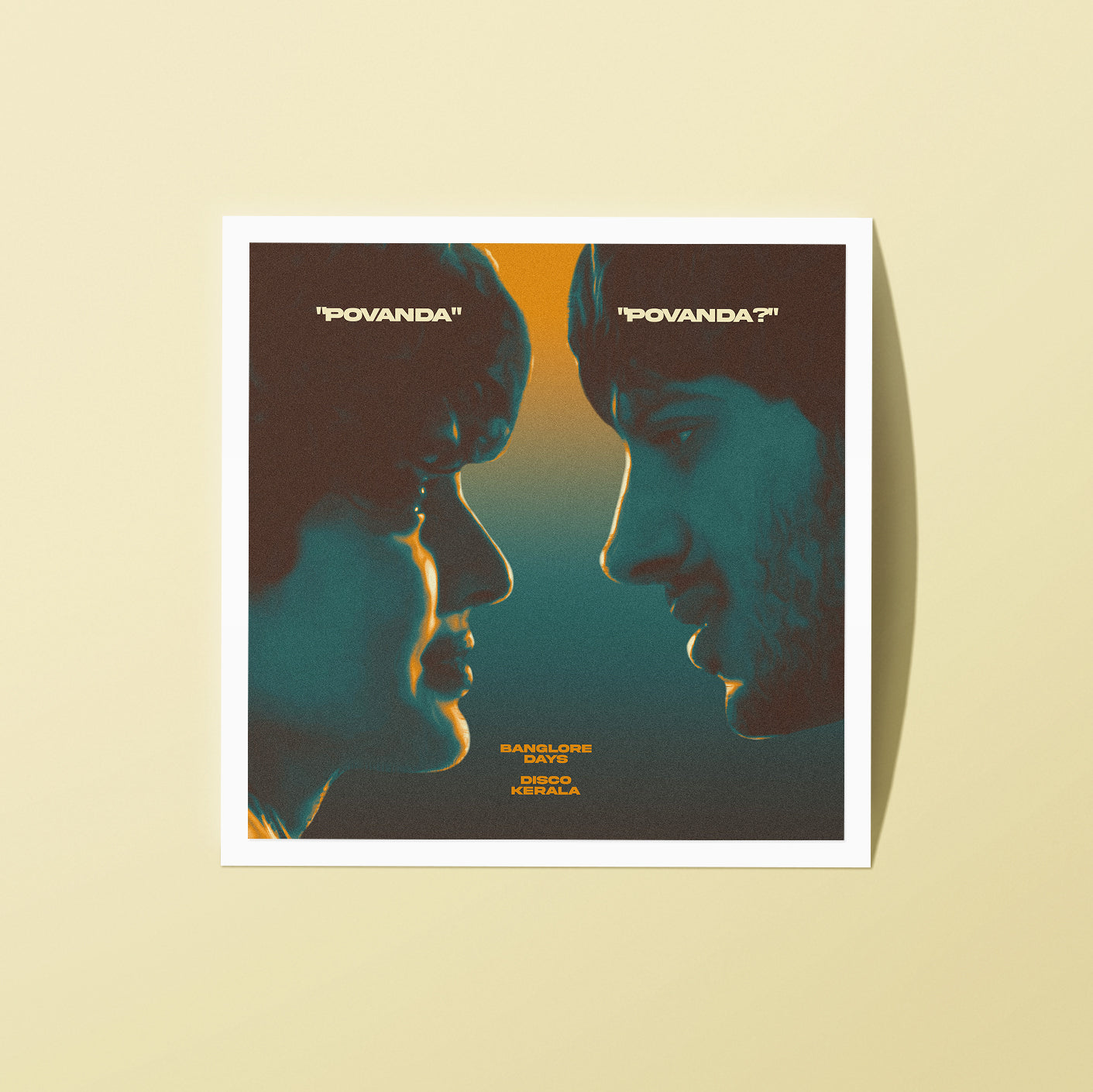 2x2 Inch Sticker / Povanda / DiscoKerala