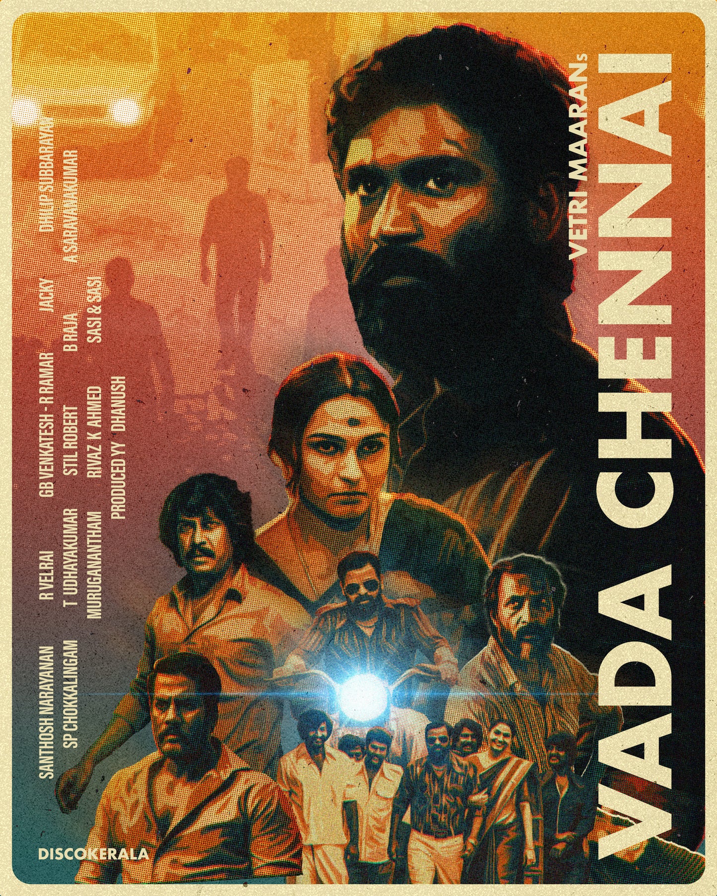 Wall Poster / Vada Chennai / Discokerala