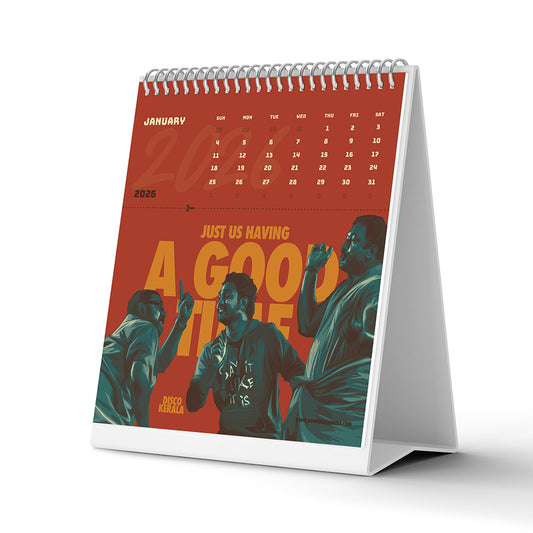 DOWNSOUTH 2026 Calendar ft. DISCOKERALA