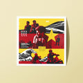 2x2 Inch Sticker / NPCB v1 / DiscoKerala