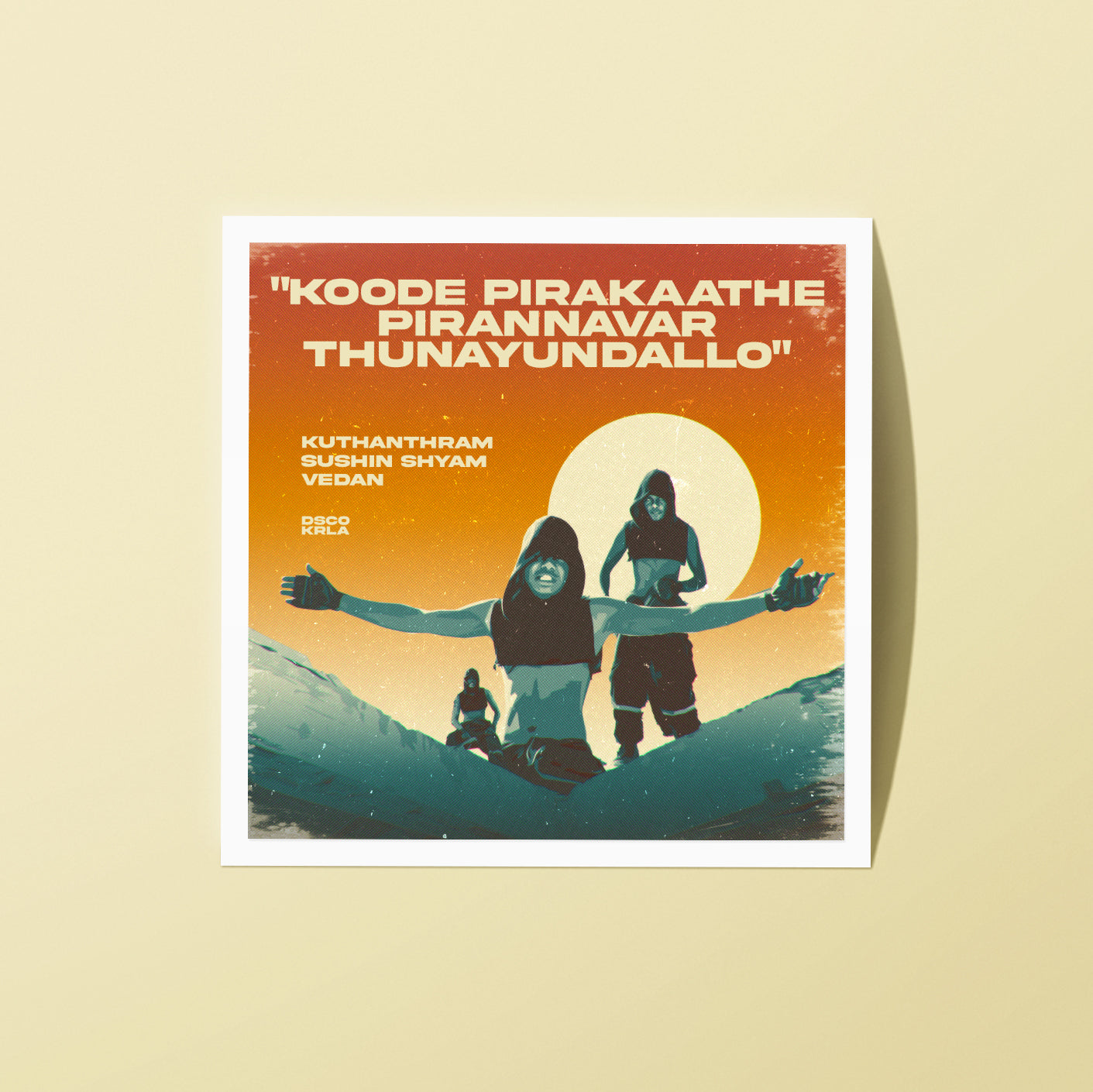 2x2 Inch Sticker / Thunayundallo / DiscoKerala
