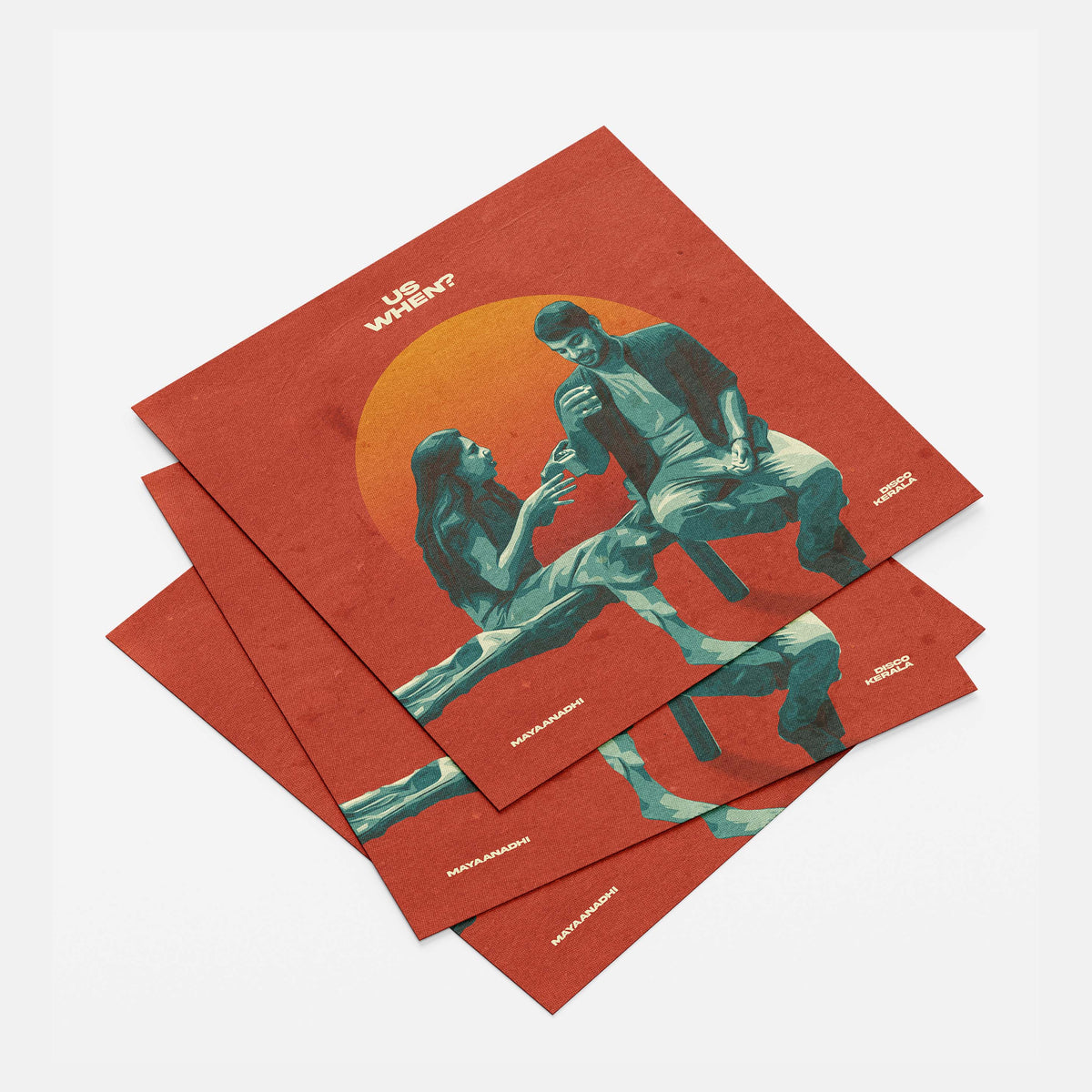 Wall Poster /  Us When? / DISCOKERALA