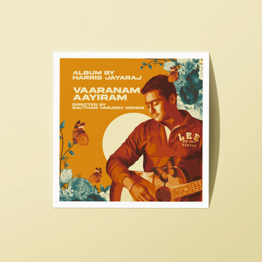 2x2 Inch Sticker / Album - Varanam Aayiram / DiscoKerala