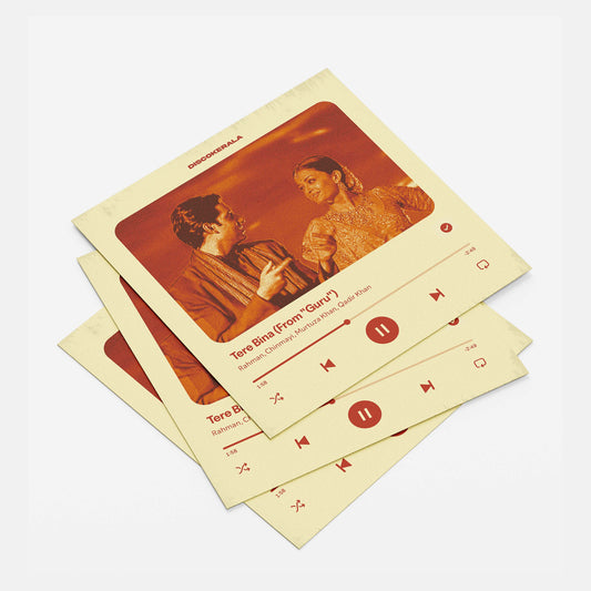 Wall Poster /  Tere Bina.mp3 / DISCOKERALA