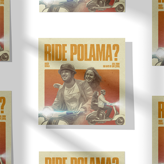 Wall Poster /  Ride? / DISCOKERALA