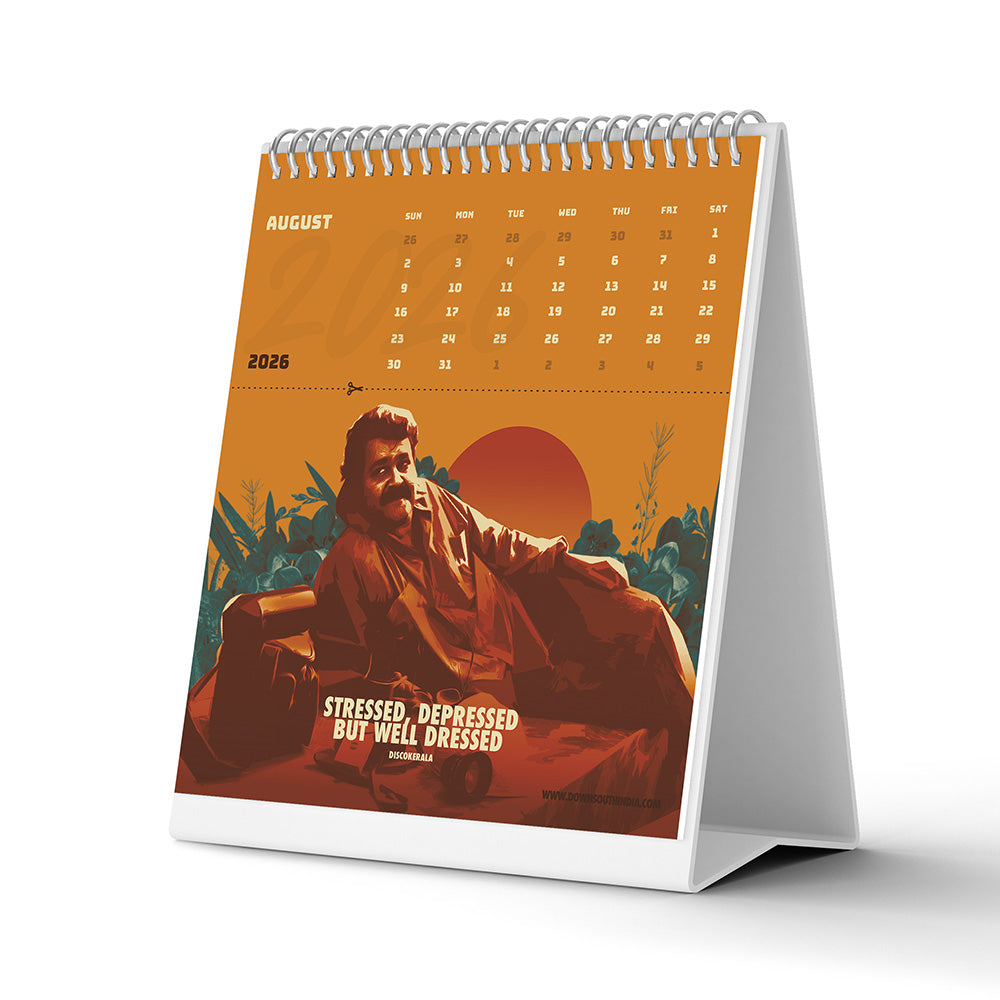 DOWNSOUTH 2026 Calendar ft. DISCOKERALA (Pre-Order)