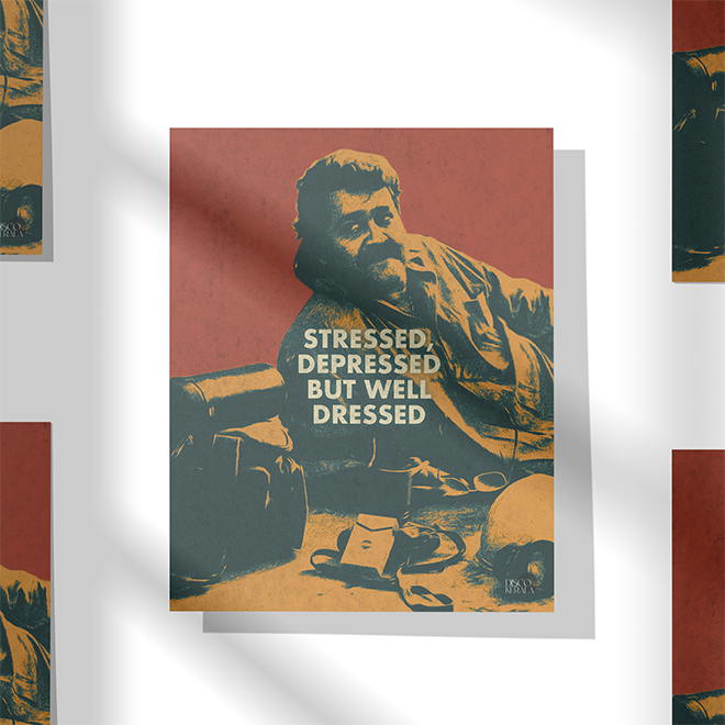 Wall Poster / But Well Dressed / Discokerala