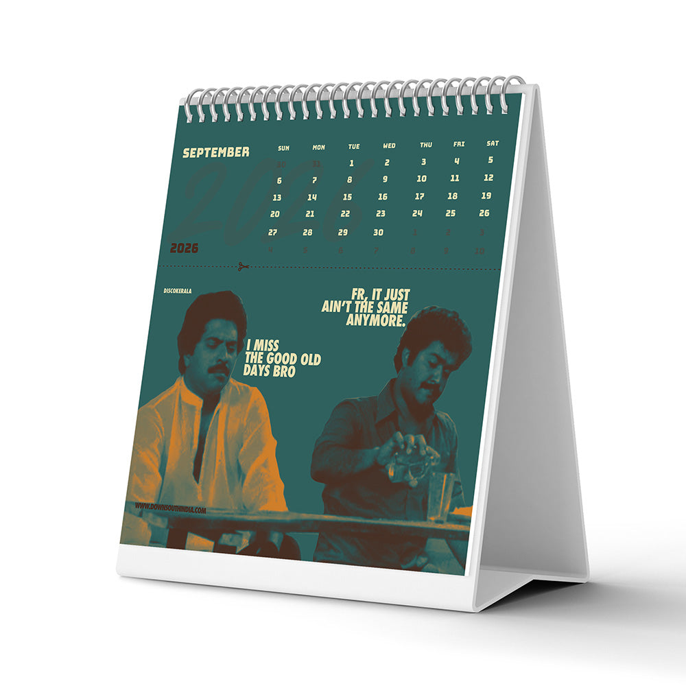 DOWNSOUTH 2026 Calendar ft. DISCOKERALA (Pre-Order)