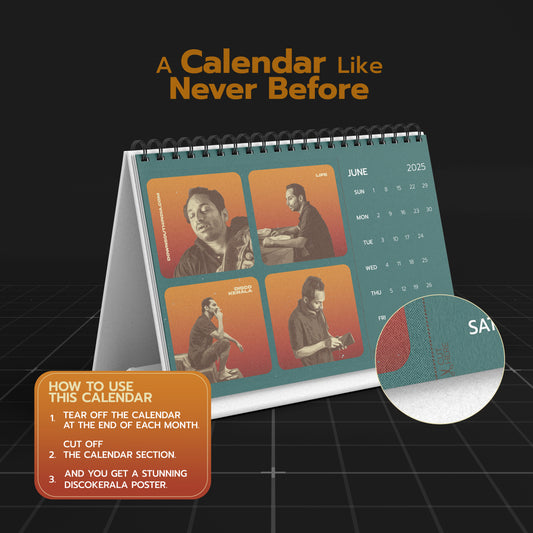 DOWNSOUTH 2025 Calendar ft. DISCOKERALA