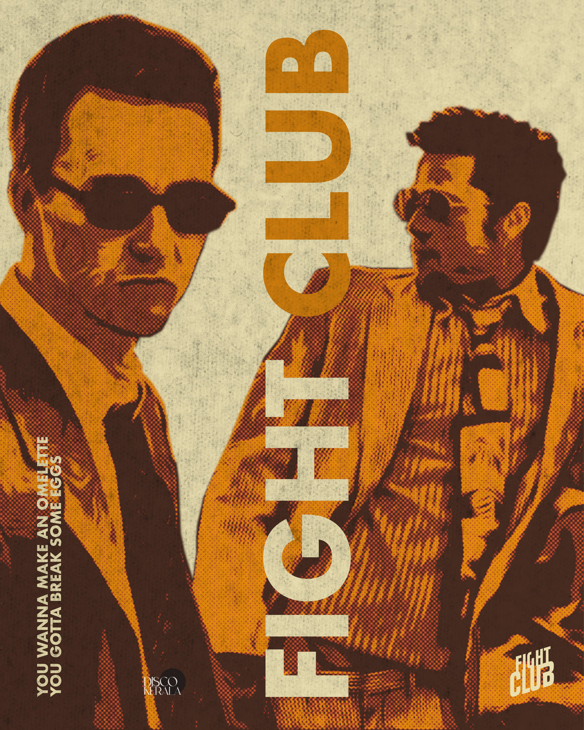 Wall Poster /  Fight Club v1 / Discokerala