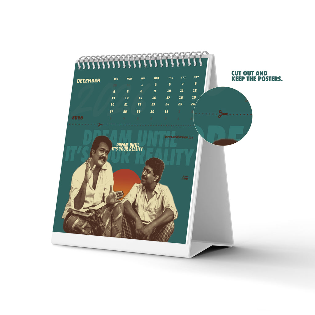 DOWNSOUTH 2026 Calendar ft. DISCOKERALA (Pre-Order)