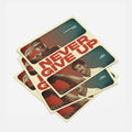 Wall Poster / Never Give Up / DISCOKERALA