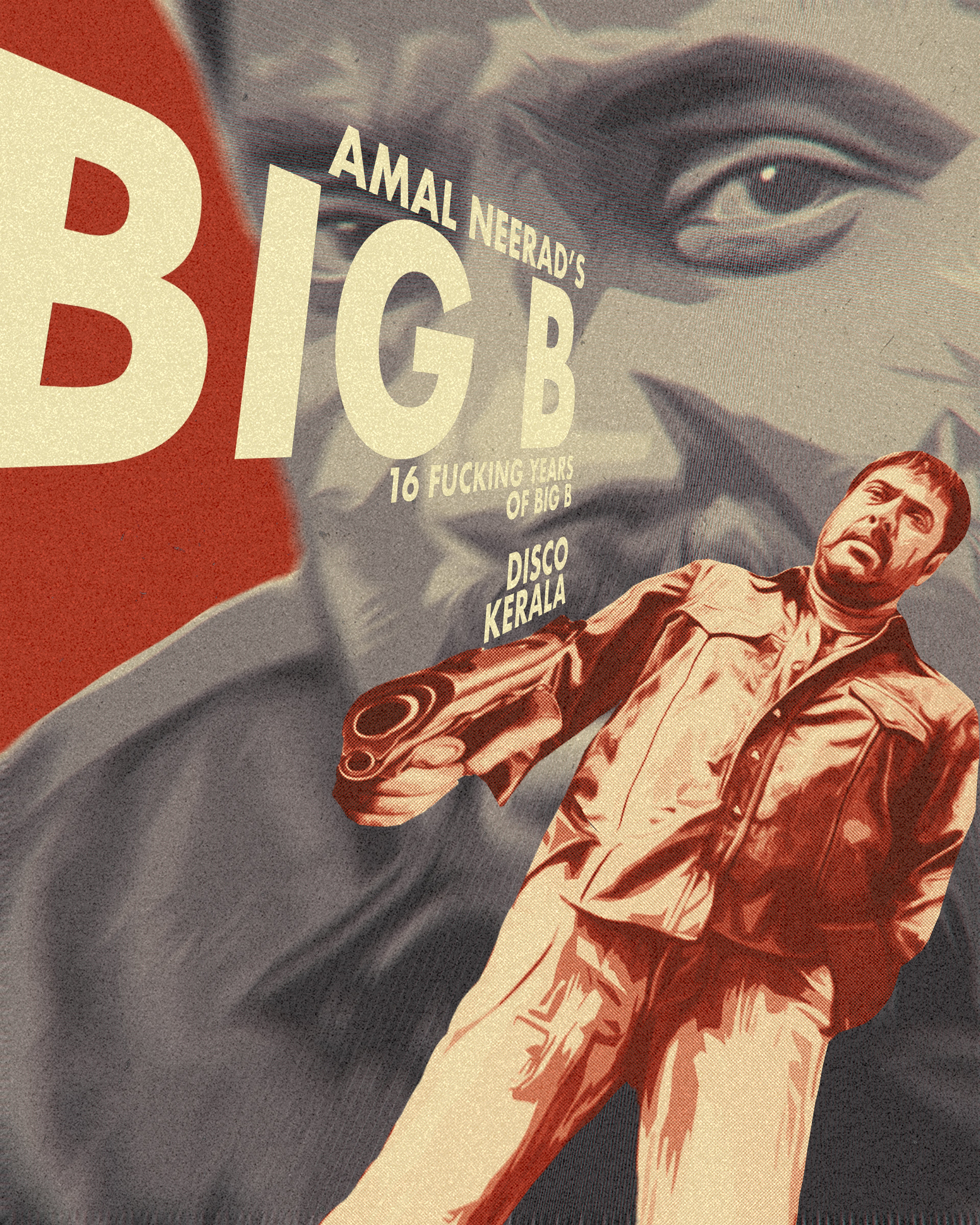 Wall Poster /  Big B v1 / Discokerala