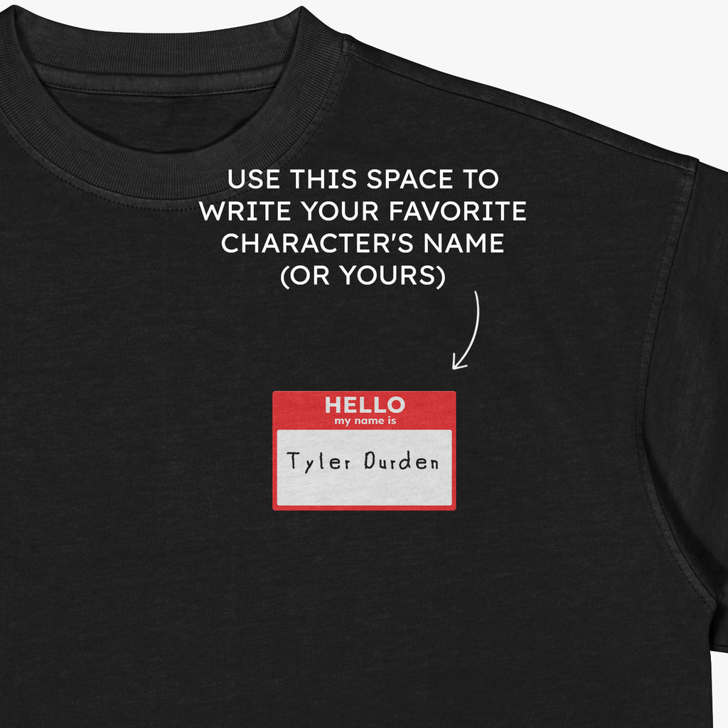 T-Shirt 12 / My Name is / DownSouth Studio