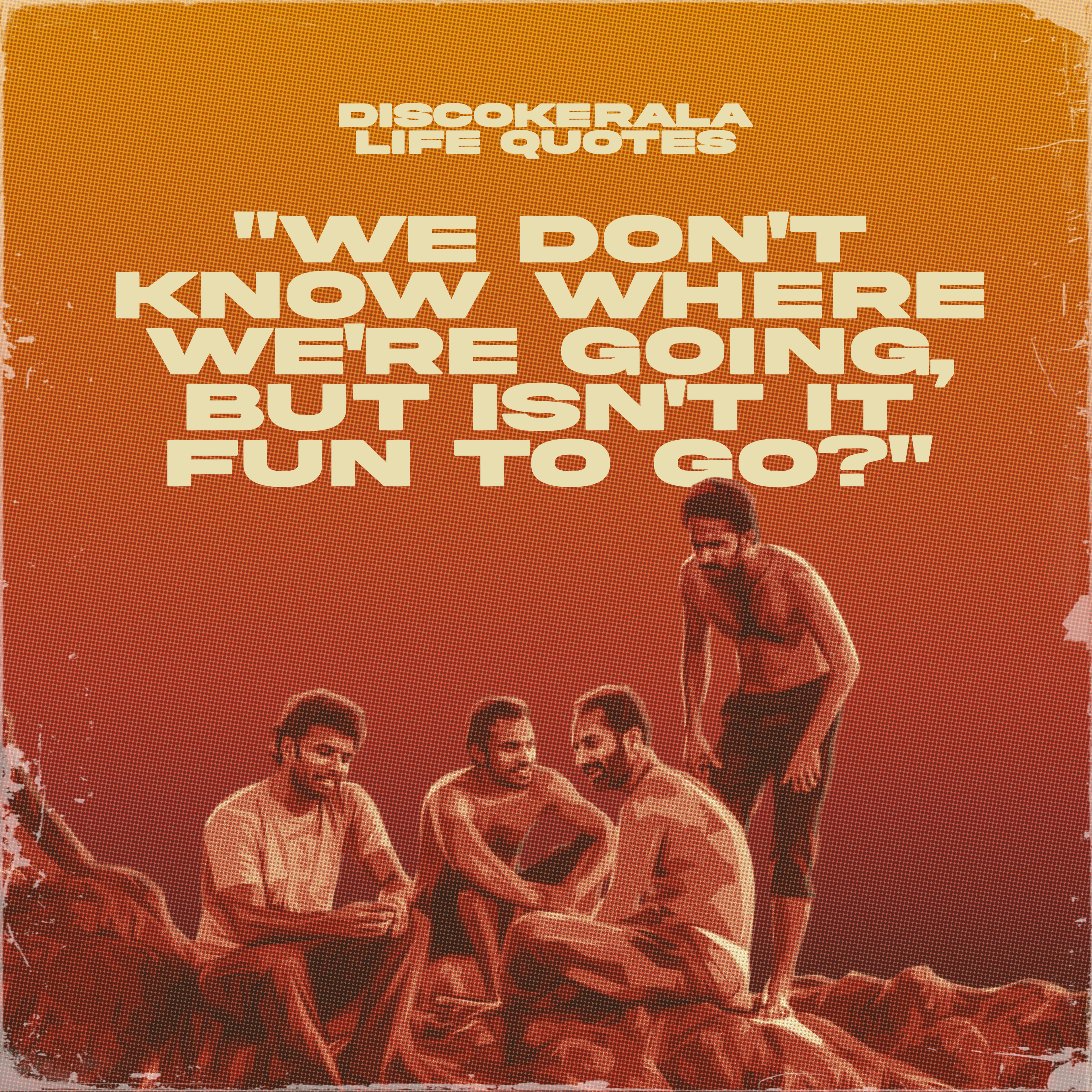 Wall Poster / Fun to Go / Discokerala