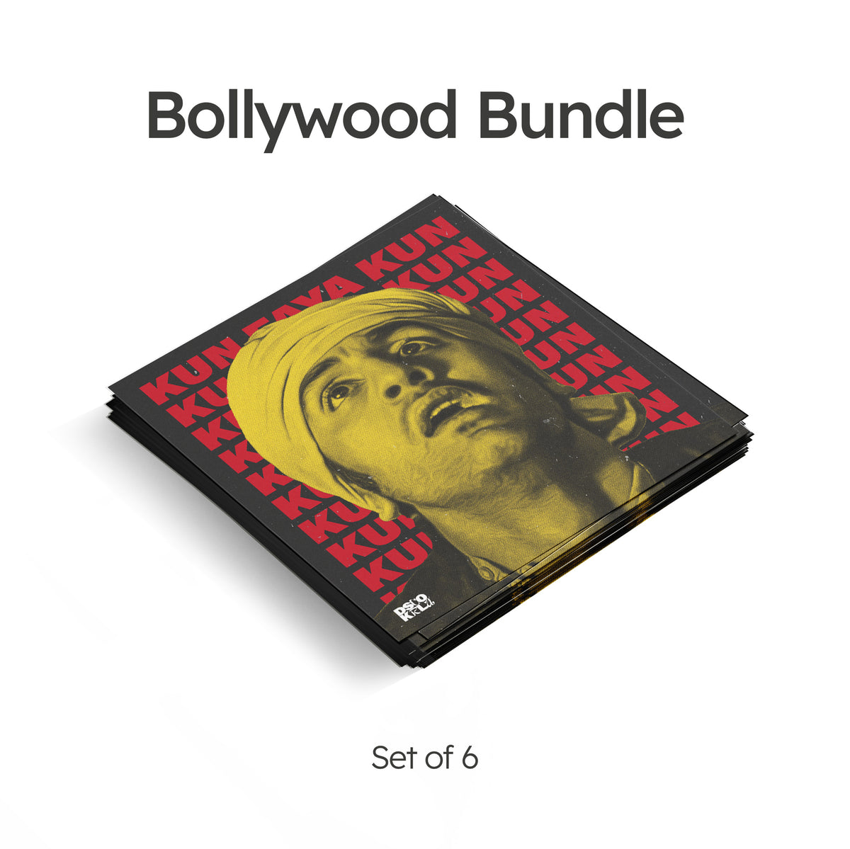 Wall Poster Bundle / Bollywood / Set of 6