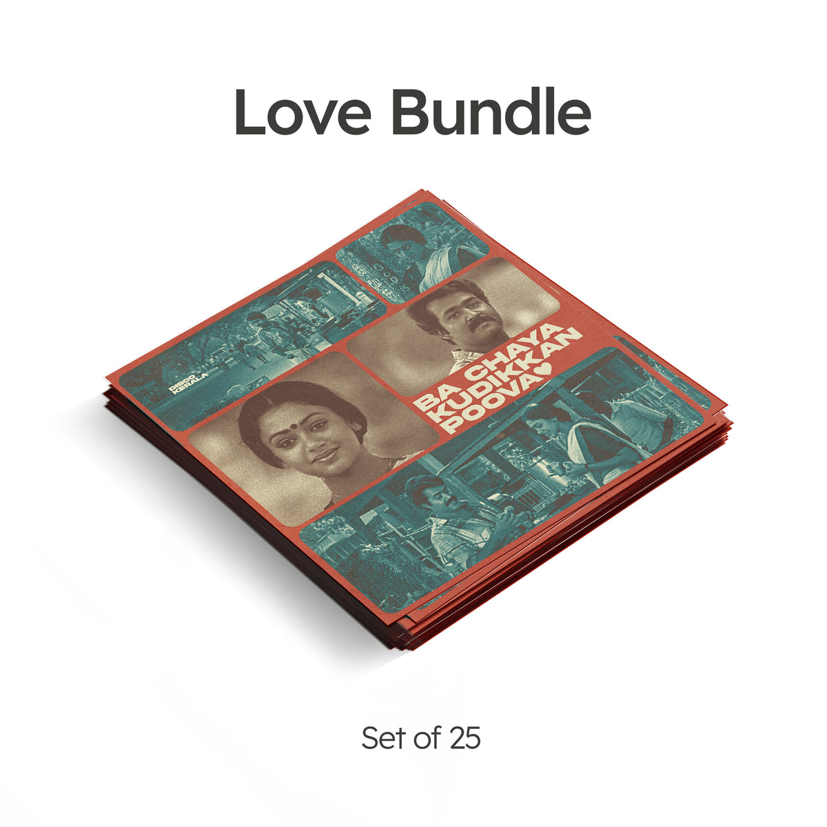 Wall Poster Bundle / LOVE / Set of 25