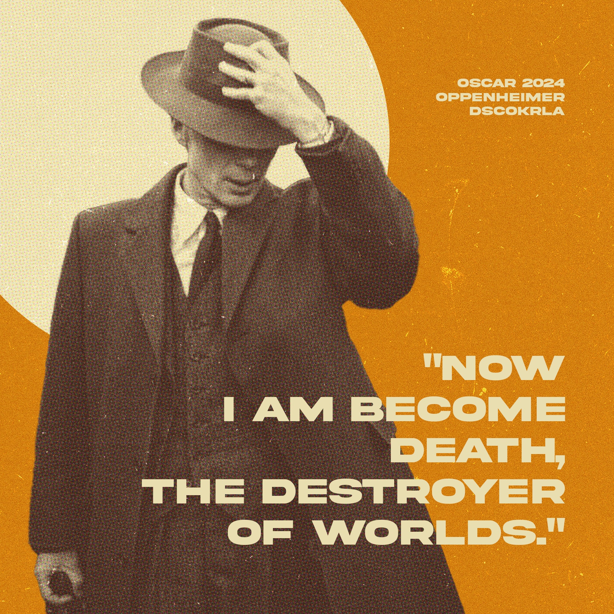 Wall Poster /  The Destroyer of Worlds / Discokerala