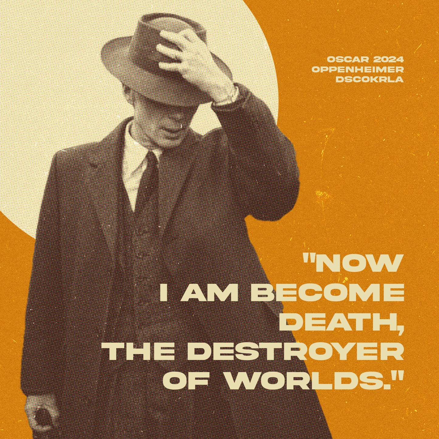 Wall Poster /  The Destroyer of Worlds / Discokerala