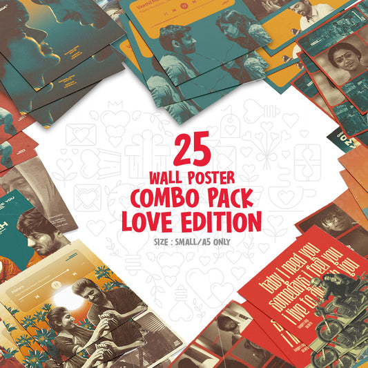 Wall Poster / 25 - COMBO PACK / LOVE EDITION